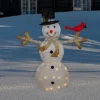 Northlight 49" White And Black LED Lighted Snowman With Top Hat Christmas Outdoor Decoration 2 Northlight 49" White And Black LED Lighted Snowman With Top Hat Christmas Outdoor Decoration -Home decor GUEST 6a8571e1 0cc6 4604 9bb6 837eb6790ec3