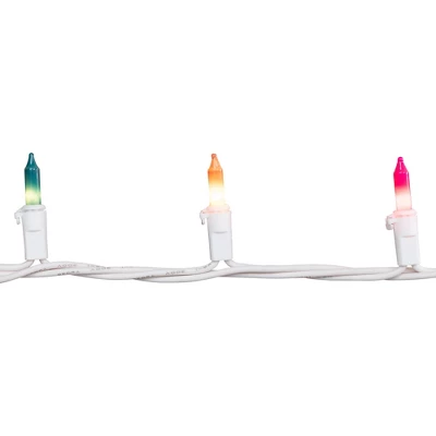 Northlight Mini Pastel Christmas Light Set - Multicolor - 20' White Wire - 100ct 6 Northlight Mini Pastel Christmas Light Set - Multicolor - 20' White Wire - 100ct - Image 4