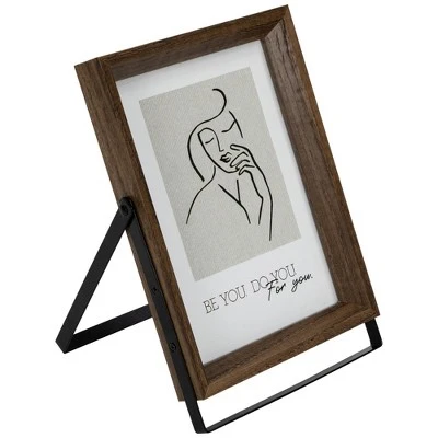Northlight Wooden Picture Frames With Display Stand - For 5" X 7" Photo - Set Of 2 7 Northlight Wooden Picture Frames With Display Stand - For 5" X 7" Photo - Set Of 2 - Image 5
