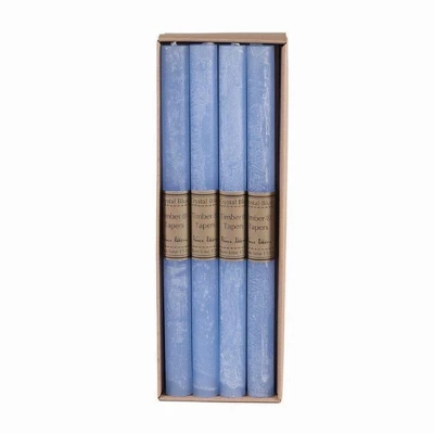 Northlight 12" Pale Blue Traditional Cylindrical Taper Candle Box 3 Northlight 12" Pale Blue Traditional Cylindrical Taper Candle Box
