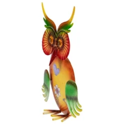 Northlight 11" Orange And Green Metal Owl Outdoor Decoration 7 Northlight 11" Orange And Green Metal Owl Outdoor Decoration -Home decor GUEST 6ec314e4 5557 43e4 b2ba b99836ff55e4