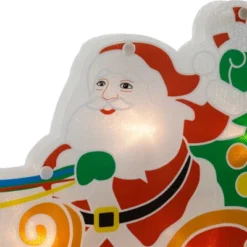 Northlight 23" Lighted Santa And Reindeer Christmas Window Silhouette 7 Northlight 23" Lighted Santa And Reindeer Christmas Window Silhouette -Home decor GUEST 6f025f25 c56e 4bc9 afaa f7b438b5bf75