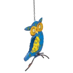 Northlight 7.75" Blue And Yellow Metal Owl Outdoor Wall Hanging 8 Northlight 7.75" Blue And Yellow Metal Owl Outdoor Wall Hanging -Home decor GUEST 6fa27eaa 1406 4e3d 9bdf 8d822e76b90a