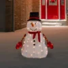 Northlight 32" Lighted 3D Chenille Snowman In Top Hat Outdoor Christmas Decoration 2 Northlight 32" Lighted 3D Chenille Snowman In Top Hat Outdoor Christmas Decoration -Home decor GUEST 73987cb0 0174 4a24 b9e5 3c62034374b1