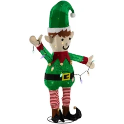 Northlight 34.25" LED Lighted Elf Holding Christmas Lights Outdoor Yard Decoration 12 Northlight 34.25" LED Lighted Elf Holding Christmas Lights Outdoor Yard Decoration -Home decor GUEST 73b03449 a4f1 43cc ae3e 83c4edaeaf1f