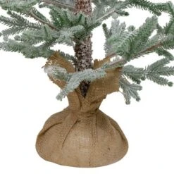 Northlight 3 FT Snow Covered Slim Pine Artificial Christmas Tree With Jute Base - Unlit 8 Northlight 3 FT Snow Covered Slim Pine Artificial Christmas Tree With Jute Base - Unlit -Home decor GUEST 77e072de bece 45e7 9971 5b7312556bff