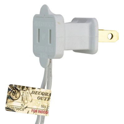 Northlight Round Lantern Indoor Outdoor Patio String Light Set - 7.25' White Wire - 10ct 8 Northlight Round Lantern Indoor Outdoor Patio String Light Set - 7.25' White Wire - 10ct - Image 6