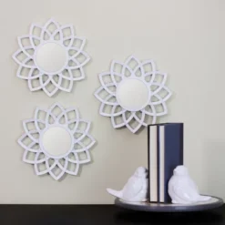 Northlight Set Of 3 Arched Floral Matte White Wall Mirrors 9.5" 7 Northlight Set Of 3 Arched Floral Matte White Wall Mirrors 9.5" -Home decor GUEST 788b9bb3 020e 4ccb a07c 66f568bdc4c1