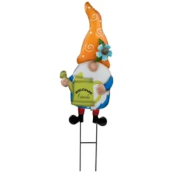 Northlight Welcome Friends Gnome Spring Outdoor Garden Stake - 22" - Orange 15 Northlight Welcome Friends Gnome Spring Outdoor Garden Stake - 22" - Orange -Home decor GUEST 7adcd930 3f86 4eab a974 9de612efe6f7