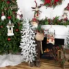 Northlight 48" Santa Claus With Artificial Flocked Alpine Tree Christmas Figure 1 Northlight 48" Santa Claus With Artificial Flocked Alpine Tree Christmas Figure -Home decor GUEST 7ceab4c5 b037 49e7 a5e4 50f1fab5081f