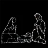Northlight 25.5" Holy Family Nativity Scene Lighted Outdoor Christmas Decor 1 Northlight 25.5" Holy Family Nativity Scene Lighted Outdoor Christmas Decor -Home decor GUEST 7f147c63 19dc 41b3 9d15 fdf819128e3a