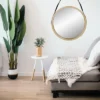 Northlight 21" Beige Round Modern Mirror With Woodgrain Finish 1 Northlight 21" Beige Round Modern Mirror With Woodgrain Finish -Home decor GUEST 8058f1b8 6ac3 4c4d ae19 901fa04e51ad