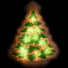 Northlight Lighted Holographic Christmas Tree Window Silhouette - 12.5" - Clear Lights -Home decor GUEST 81cb1c10 7da3 49ea 8b8f 3a489e3e5323