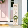Northlight "Welcome" Wooden Framed Outdoor Porch Sign - 40"