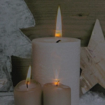 Northlight LED Lighted Flickering Candles And Winter Wooden Trees Canvas Wall Art 12" X 15.75" 3 Northlight LED Lighted Flickering Candles And Winter Wooden Trees Canvas Wall Art 12" X 15.75"