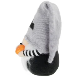 Northlight 9.5" Black And Gray Standing Gnome With Pumpkin Halloween Decoration -Home decor GUEST 86f16904 690a 496e a4e5 e64b3a8aab78