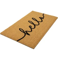 Northlight Natural Coir "Hello" Outdoor Doormat 18" X 30" 8 Northlight Natural Coir "Hello" Outdoor Doormat 18" X 30" -Home decor GUEST 88e38b42 9d29 4200 ba2b f4e37b8e88b5