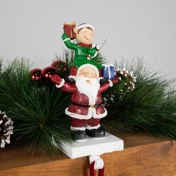 Northlight 8.75" Santa And Elf Christmas Stocking Holder 8 Northlight 8.75" Santa And Elf Christmas Stocking Holder -Home decor GUEST 893fd447 cd95 4c13 b4e4 829960ec9493