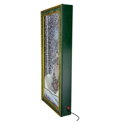 Northlight 31" LED Lighted Musical Snowing Santa Wall Plaque 4 Northlight 31" LED Lighted Musical Snowing Santa Wall Plaque - Image 2