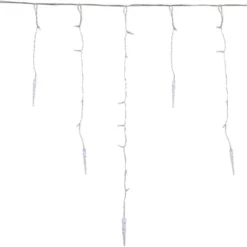 Northlight LED Ice Pillar Christmas Icicle Lights - Pure White - 29' Clear Wire - 360ct 7 Northlight LED Ice Pillar Christmas Icicle Lights - Pure White - 29' Clear Wire - 360ct -Home decor GUEST 89753037 a461 4f67 bc6d 081a920507a7