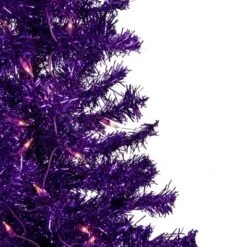 Northlight 6' Pre-Lit Purple Artificial Tinsel Christmas Tree, Clear Lights 8 Northlight 6' Pre-Lit Purple Artificial Tinsel Christmas Tree, Clear Lights -Home decor GUEST 8c2373e1 e5a5 42ff a21a f499365fb875