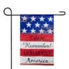 Northlight We Remember! Patriotic Americana Outdoor Garden Flag 12.5" X 18" 1 Northlight We Remember! Patriotic Americana Outdoor Garden Flag 12.5" X 18" -Home decor GUEST 8e3d7103 9334 4001 84b9 b1684ac49a31