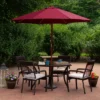 Northlight 8.5ft Outdoor Patio Market Umbrella With Wooden Pole, Burgundy 2 Northlight 8.5ft Outdoor Patio Market Umbrella With Wooden Pole, Burgundy -Home decor GUEST 8e7ddcaf c9f1 4600 8afa f101c3d88846