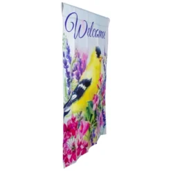 Northlight Welcome Yellow Finch Spring Outdoor House Flag 28" X 40" 7 Northlight Welcome Yellow Finch Spring Outdoor House Flag 28" X 40" -Home decor GUEST 8ef08fb8 9901 40d0 b5b9 6368c5d88540