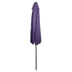 Northlight 9ft Outdoor Patio Market Umbrella With Hand Crank And Tilt - Purple -Home decor GUEST 90edced8 84ce 4491 8b58 62c481c64402