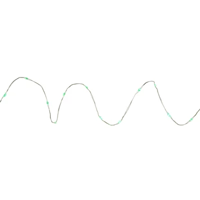 Northlight 100ct Micro Fairy Christmas Lights - 16ft - Green LED - Copper Wire 5 Northlight 100ct Micro Fairy Christmas Lights - 16ft - Green LED - Copper Wire - Image 3