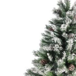 Northlight Medium Flocked Angel Pine Artificial Christmas Tree - 6' - Unlit -Home decor GUEST 925acd5c a7f4 4516 aafd 80fc59155fa5