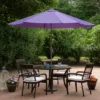 Northlight 9ft Outdoor Patio Market Umbrella With Hand Crank And Tilt - Purple 1 Northlight 9ft Outdoor Patio Market Umbrella With Hand Crank And Tilt - Purple -Home decor GUEST 92c632cb cb34 47a7 81d9 52f4666cb6c6