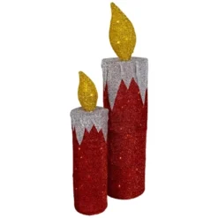 Northlight LED Lighted Candles Outdoor Christmas Decorations - 22.75" - Red - Set Of 2 11 Northlight LED Lighted Candles Outdoor Christmas Decorations - 22.75" - Red - Set Of 2 -Home decor GUEST 92cf39e0 2bbd 43df b466 a4768ea1b3c0
