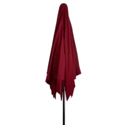 Northlight 8.85ft Outdoor Patio Lotus Umbrella With Hand Crank, Burgundy 10 Northlight 8.85ft Outdoor Patio Lotus Umbrella With Hand Crank, Burgundy -Home decor GUEST 93ba0495 7ac1 4ec0 a2c4 3e6157880409