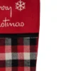 Northlight 20.5-Inch Red, Black, And White Plaid Christmas Stocking With Fleece Cuff -Home decor GUEST 986a2af8 3088 4da4 a135 46b576c7ee22