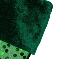 Northlight 20" Shiny Metallic Green Sequined Christmas Stocking With Velveteen Cuff -Home decor GUEST 98c4a846 eaba 4e22 a9fa ac0144880f82