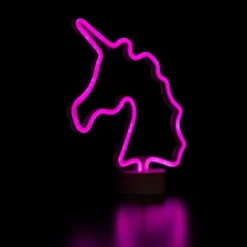 Northlight 11" Battery Operated Neon Style LED Unicorn Table Light - Pink 10 Northlight 11" Battery Operated Neon Style LED Unicorn Table Light - Pink -Home decor GUEST a0a01b34 1a0d 41b1 ad2a 17ab2d2c0fe3