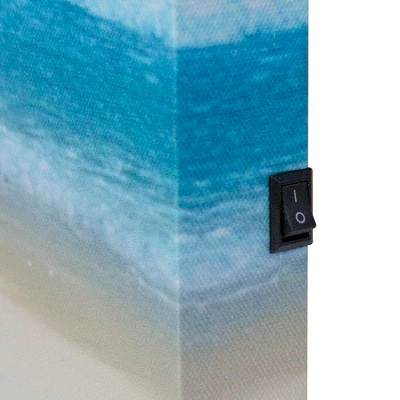 Northlight 23.5" Corona Beer Tropical Beach Scene Lighted Canvas Wall Art 4 Northlight 23.5" Corona Beer Tropical Beach Scene Lighted Canvas Wall Art - Image 2