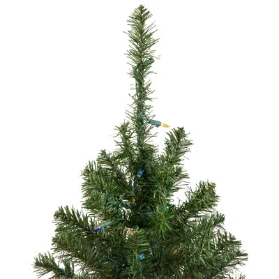 Northlight 3' Prelit Artificial Christmas Tree Canadian Pine - Multicolor Lights 5 Northlight 3' Prelit Artificial Christmas Tree Canadian Pine - Multicolor Lights - Image 3