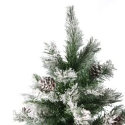 Northlight Medium Flocked Angel Pine Artificial Christmas Tree - 6' - Unlit -Home decor GUEST a4e277ed 7e90 495c b3b4 b82ec294bf1a