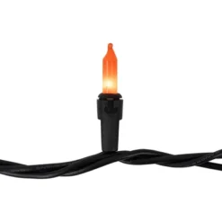 Northlight Mini Christmas Light Set - Orange - 20.25' Black Wire - 100ct 9 Northlight Mini Christmas Light Set - Orange - 20.25' Black Wire - 100ct -Home decor GUEST a7c23655 a1d7 4eee b5dd 56b7a030d54a