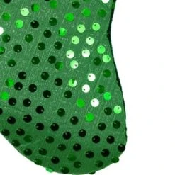 Northlight 20" Shiny Metallic Green Sequined Christmas Stocking With Velveteen Cuff -Home decor GUEST a8d29f07 68c1 4008 8ae5 8ec07cd4cb73