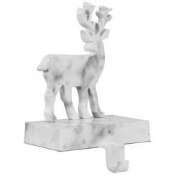 Northlight Marbled Standing Deer Christmas Stocking Holder - 7.5" - White And Black 9 Northlight Marbled Standing Deer Christmas Stocking Holder - 7.5" - White And Black -Home decor GUEST ab73a615 9b69 449d a3bd 1f4703b84a6f