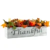 Northlight 21" Autumn Harvest Arrangement In A "Thankful" Rustic Wooden Box Centerpiece 2 Northlight 21" Autumn Harvest Arrangement In A "Thankful" Rustic Wooden Box Centerpiece -Home decor GUEST acd4bcc7 4dcb 4b7f ac54 257232dbfdcc