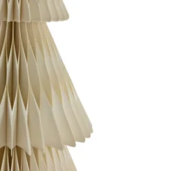 Northlight Tall Paper Accordion Honeycomb Foldable Christmas Tree - 4' - Cream 12 Northlight Tall Paper Accordion Honeycomb Foldable Christmas Tree - 4' - Cream -Home decor GUEST b10a6901 e143 496c 8f5f 0fdc7c4d80e3