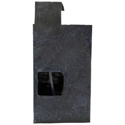 Northlight 19" Gray LED Lighted 5-Tier Rainfall Outdoor Water Fountain 8 Northlight 19" Gray LED Lighted 5-Tier Rainfall Outdoor Water Fountain - Image 6