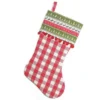 Northlight 19" Red And Green Rustic Plaid Christmas Stocking With Red Pom-Poms And Lodge Cuff 2 Northlight 19" Red And Green Rustic Plaid Christmas Stocking With Red Pom-Poms And Lodge Cuff -Home decor GUEST b2c5f21c 75d5 4d61 965e c20753b9e24c