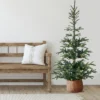 Northlight Real Touch™️ Pre-Lit Pencil Nordmann Fir Artificial Christmas Tree - 6.5' - Warm Clear LED Lights 2 Northlight Real Touch™️ Pre-Lit Pencil Nordmann Fir Artificial Christmas Tree - 6.5' - Warm Clear LED Lights -Home decor GUEST b49914f4 923c 4455 81c2 07782a09d4d6