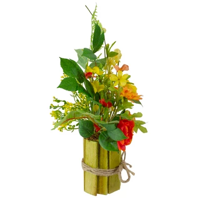 Northlight 13" Potted Ranunculus And Rose Floral Spring Table Top Decoration 5 Northlight 13" Potted Ranunculus And Rose Floral Spring Table Top Decoration - Image 3