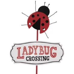 Northlight Ladybug Crossing Metal Outdoor Garden Stake - 23" 10 Northlight Ladybug Crossing Metal Outdoor Garden Stake - 23" -Home decor GUEST b89decd7 ba3d 41c4 9a1e 88aa7c37174a